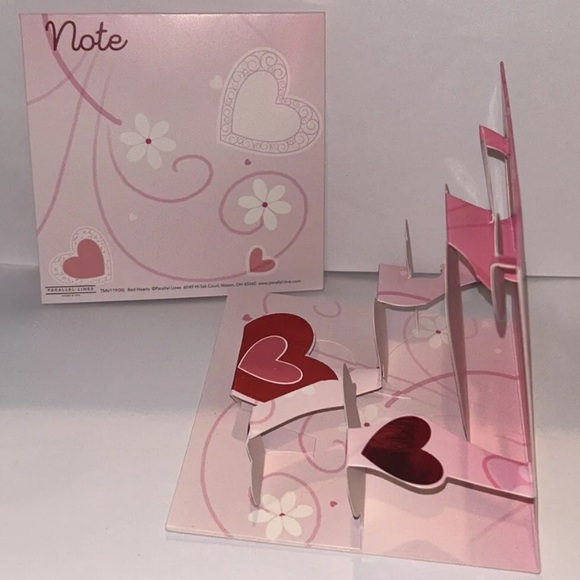 NEW ~SET OF 8~ Different ~Valentine’s  Day ~POP UP CARDS~ HEARTS FLOWERS ~SEALED - Picture 10 of 16